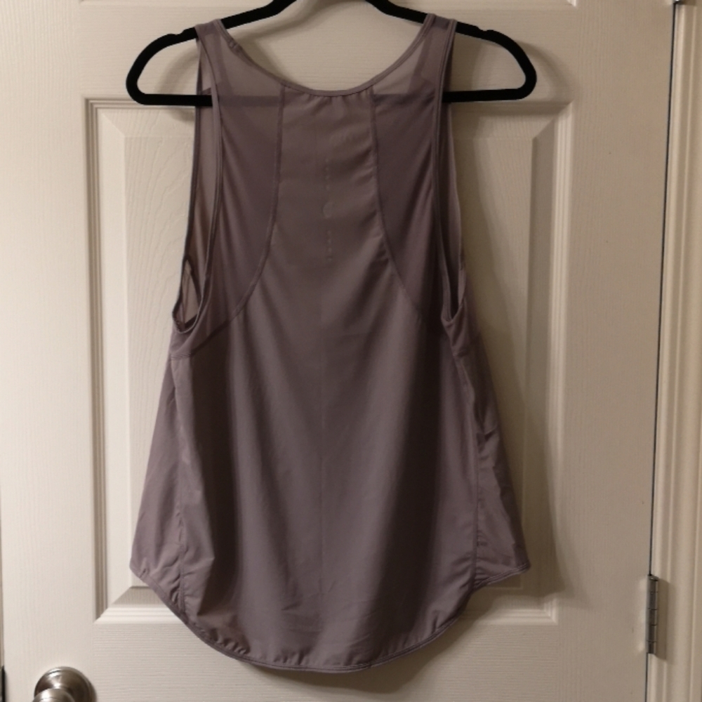 Zyia Mesh Panel Tank Lilac